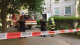 Požár v Modřanech: V ulici Daškova vzplála střecha paneláku