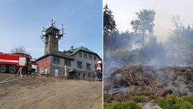 Zásah hasičů na Tanvaldském Špičáku: Hodiny boje v nepřístupném terénu!