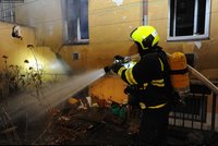 Tragický požár bytu v Duchcově: Jedna mrtvá, pět zraněných