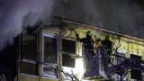 V Děčíně hořel rodinný dům: Zahynuli čtyři psi 