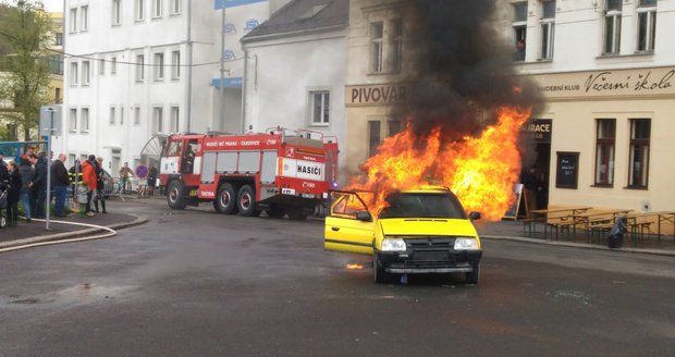 V Ďáblicích dojde k oslavám 120 let založení tamního sboru dobrovolných hsičů. Připraveny budou ukázky jejich práce. (ilustrační foto)