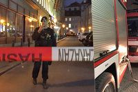 Byt v centru Prahy je plný chemikálií! Policie evakuovala celý dům a uzavřela obchody, lidé jsou už doma