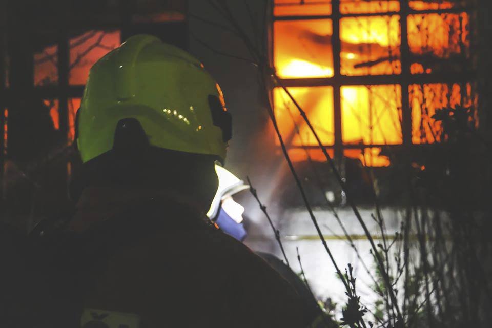 Rozsáhlý zásah hasičských jednotek v Přerově