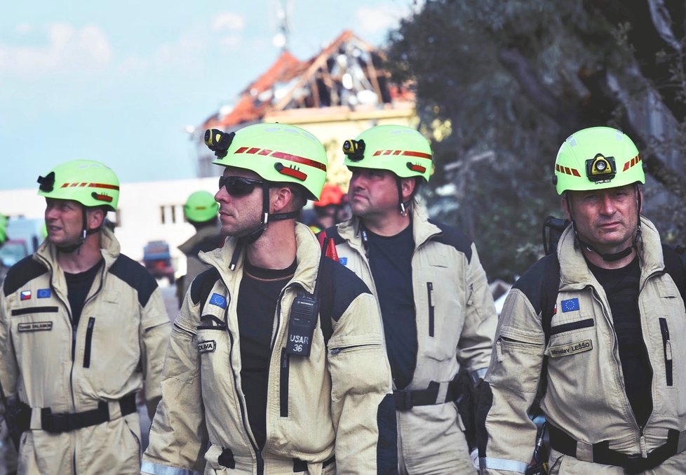 USAR tým českých hasičů