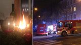 Štědrodenní šichta pražských hasičů: Vyjížděli k 25 případům, jen jeden byl ryze vánoční