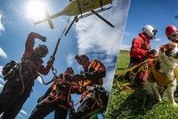 Záchranáři se pochlubili krásnými fotkami ze cvičení: Náročných zásahů přibývá
