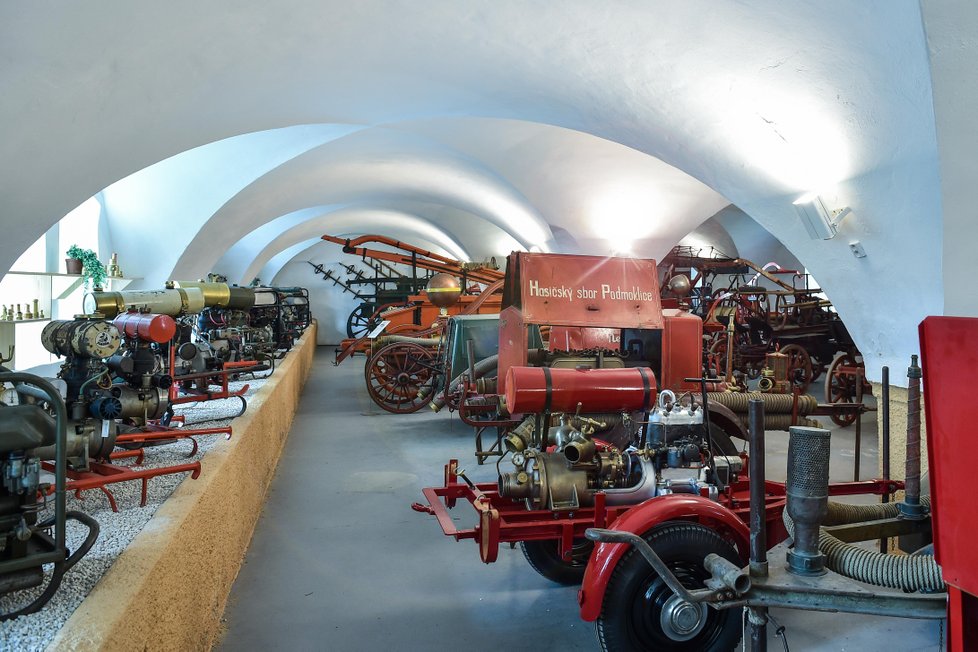 Muzeum hasičské techniky v Chrastavě na Liberecku