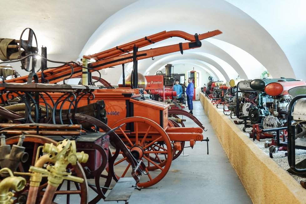 Muzeum hasičské techniky v Chrastavě na Liberecku