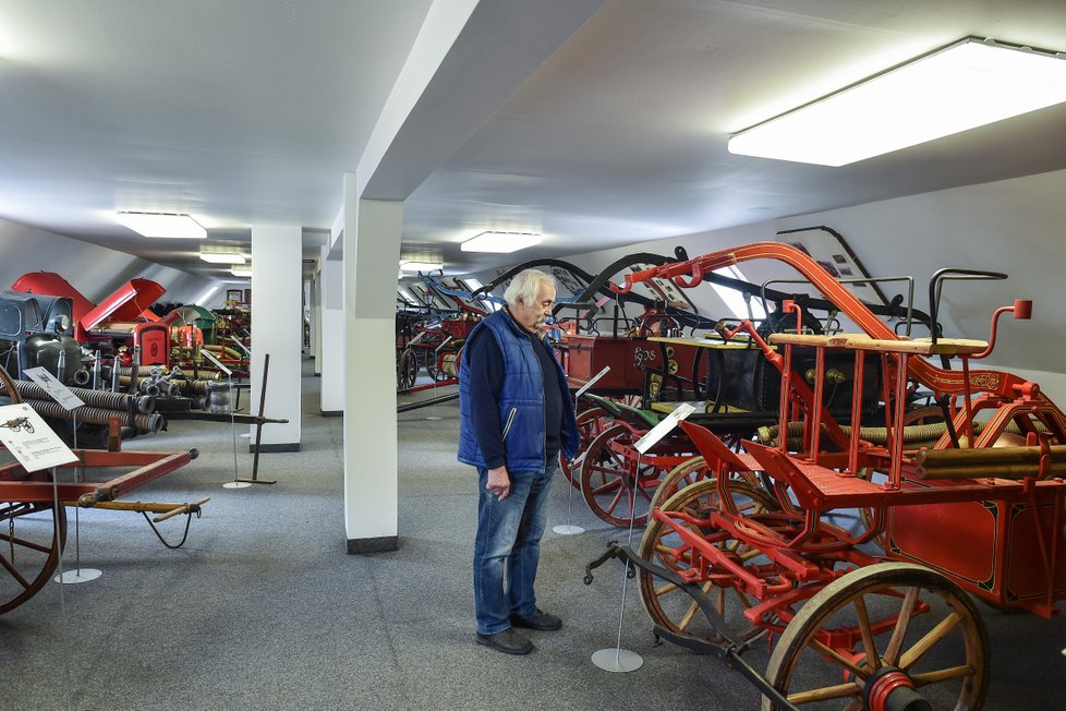 Muzeum hasičské techniky v Chrastavě na Liberecku