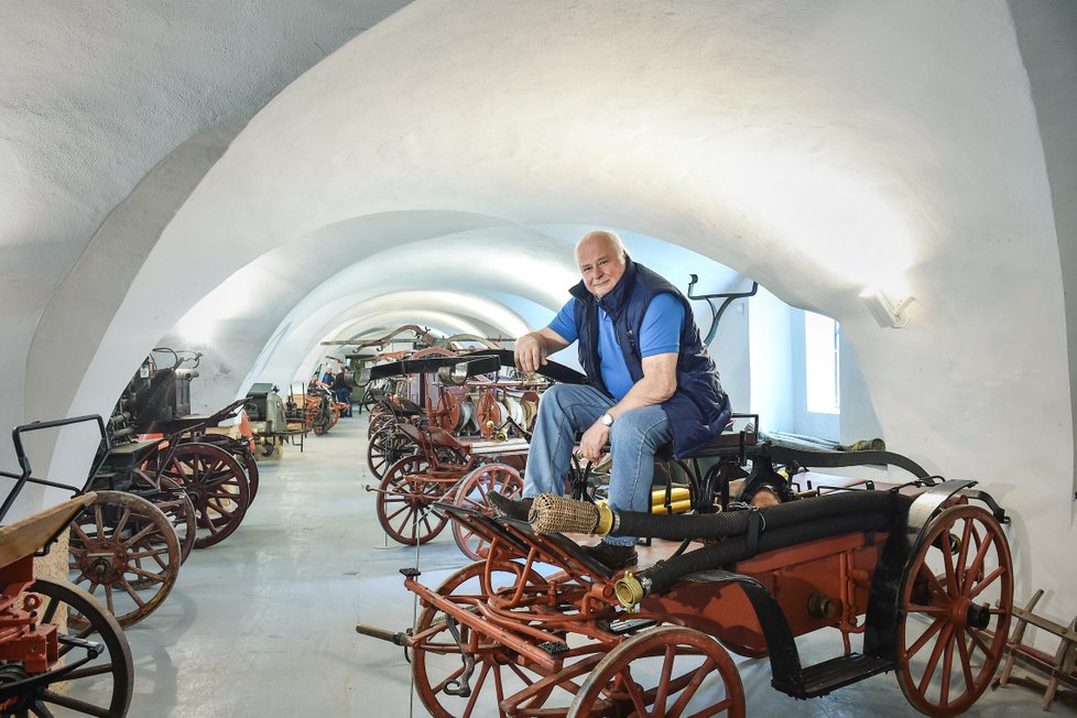 Muzeum hasičské techniky v Chrastavě na Liberecku