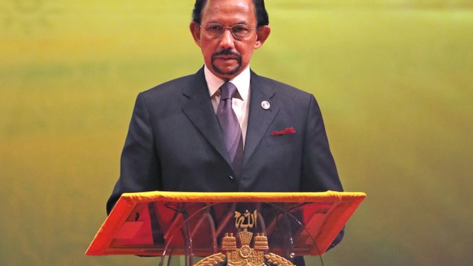 Brunejský sultán Hassanal Bolkiah - ilustrační snímek
