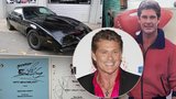 David Hasselhoff prodává mluvící auto z Knight Ridera a další spousty věcí! Můžete je mít!