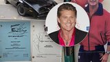 David Hasselhoff prodává mluvící auto z Knight Ridera a další spousty věcí! Můžete je mít!