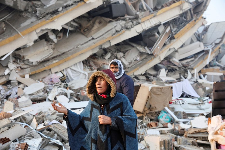 Následky zemětřesení v tureckém městě Hatay