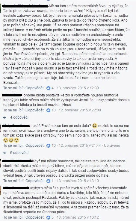 Bylo hodně lidí, kteří se ho zastali, přesto mu někteří přáli i smrt.