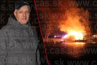 Hausbót na Slovensku pohltily plameny: Hrdina zachránil z plamenů ženu
