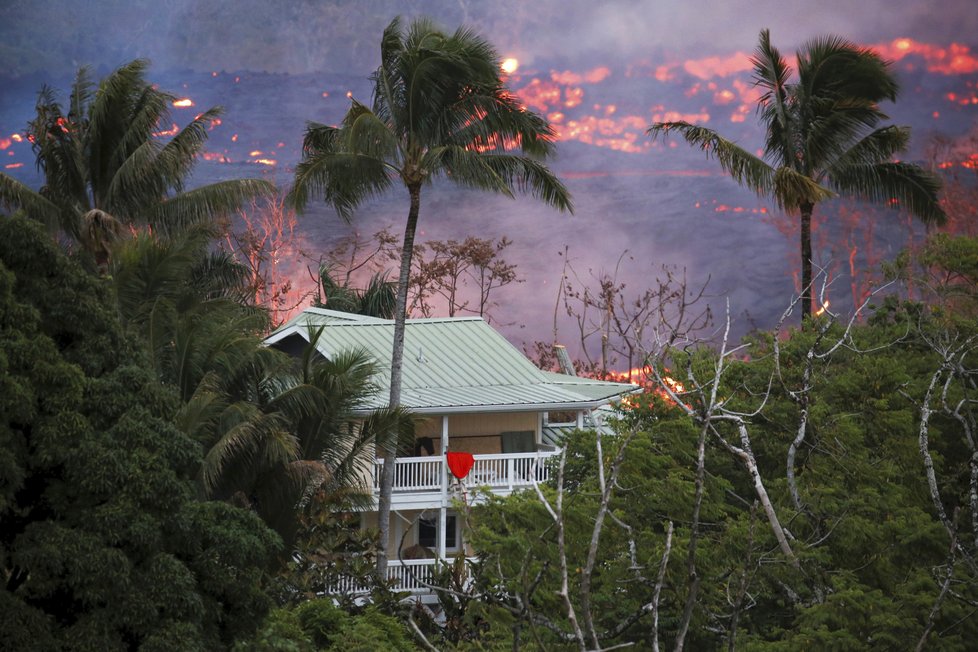 Řádění havajské sopky Kilauea pokračuje, (21.05.2018).