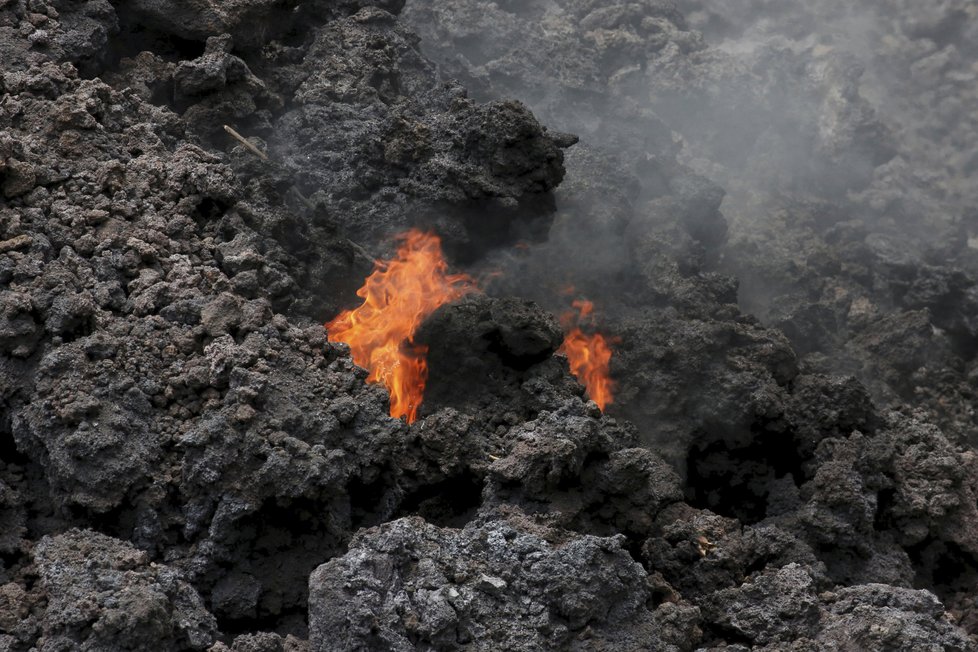 Řádění havajské sopky Kilauea pokračuje, (21.05.2018).