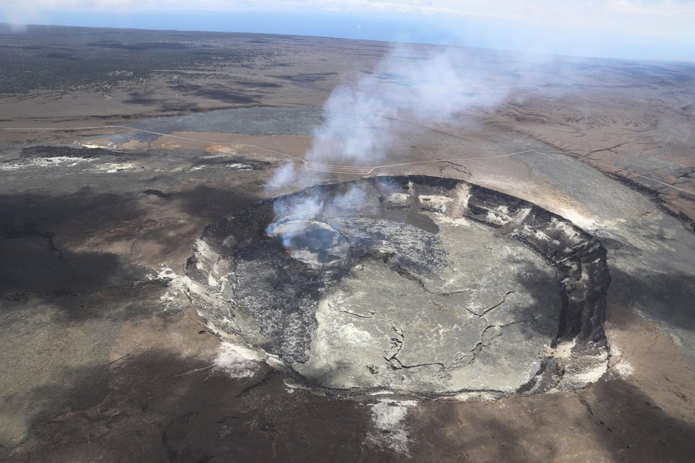 Na Havaji hrozí erupce sopky Kilauea.