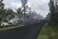 Havaj po erupci sopky zasáhla silná zemětřesení. Desítky domů srovnala se zemí