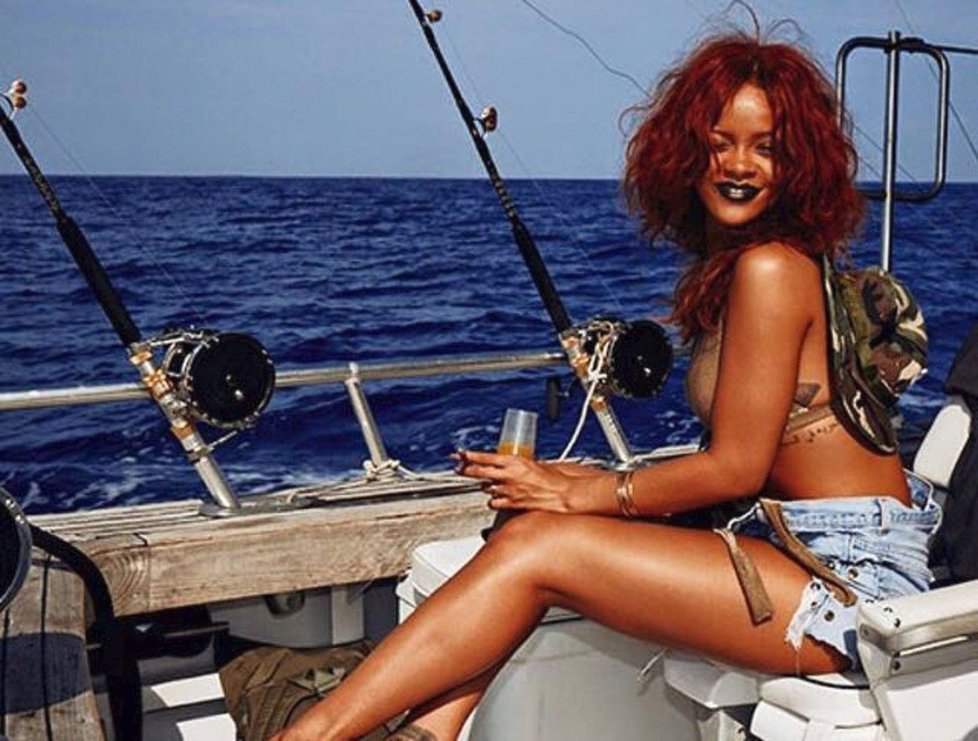 Krásná a talentovaná Rihanna