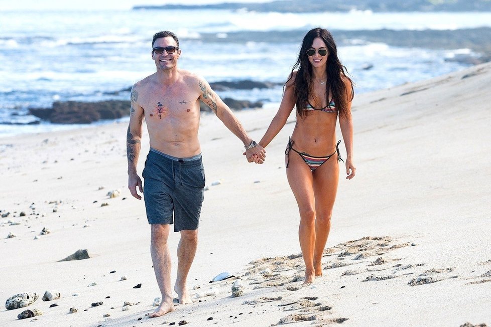 Brian Austin Green s krásnou manželkou Megan Fox