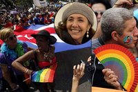Sexuální revoluce na Kubě? Castrova dcera svolala průvod gayů a lesbiček