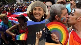 V kubánském hlavním městě Havana se konala manifestace za práva sexuálních menšin. Akci svolala dcera kubánského prezidenta Raúla Castra Mariela.