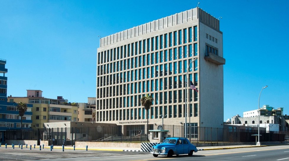 Americká ambasáda v Havaně.