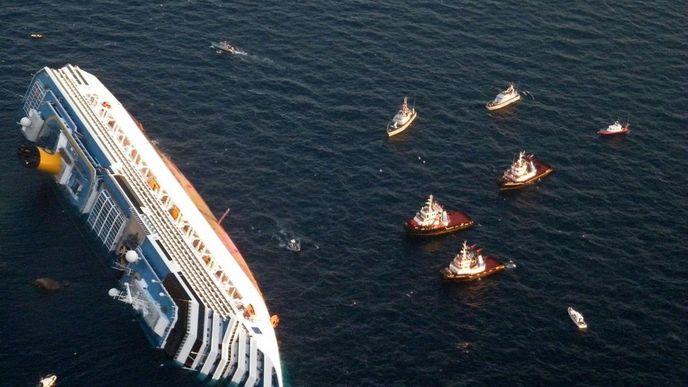 havárie lodi Costa Concordia