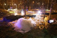 VIDEO: Povodeň na Barrandově: Havárie vodovodu způsobila peřeje v ulicích