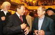 2009 Václav Havel na oslavě 70. narozenin Karla Gotta.