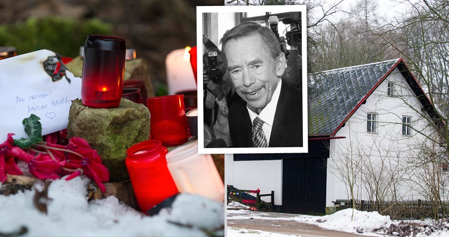 Na chalupě na Hrádečku Václav Havel zemřel