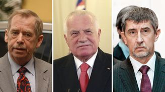 Havel, Klaus, Babiš - jména, ve kterých je skryta minulost a přítomnost české politiky