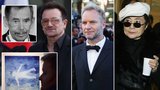 Na letišti odhalili tapiserii k poctě Havla: Zaplatili ji Bono Vox, Sting i Yoko Ono