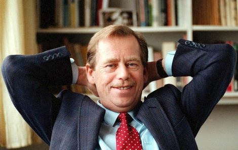 Zesnulý Václav Havel.