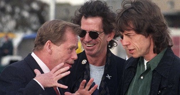 Václav Havel miloval rockovou muziku.