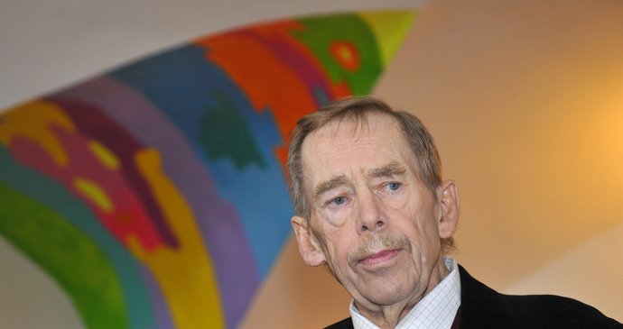 Václav Havel v poslední době povážlivě zhubl