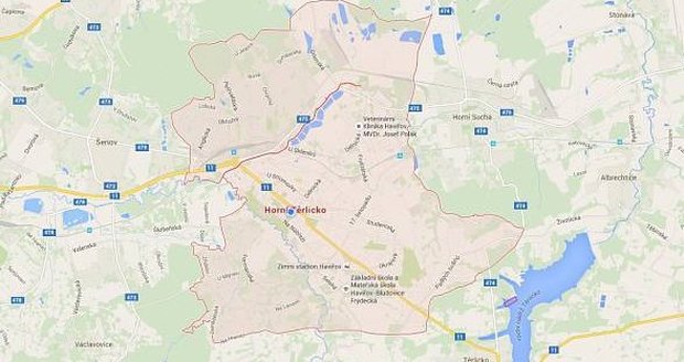 Havířov zmizel z Google map.