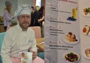 S novým oddělením šestinedělí přišla Nemocnice Havířov i s nabídkou teplých snídaní od šéfkuchaře Miroslava Staňka.