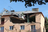 Děsivý výbuch plynu v Havířově: Místo bytu zbyla v domě černá díra!
