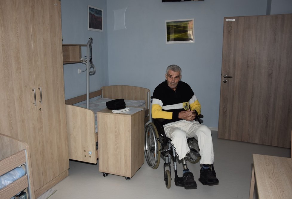 František Havlík (74) našel pomoc v Centru pro seniory Clementas na Klatovsku.