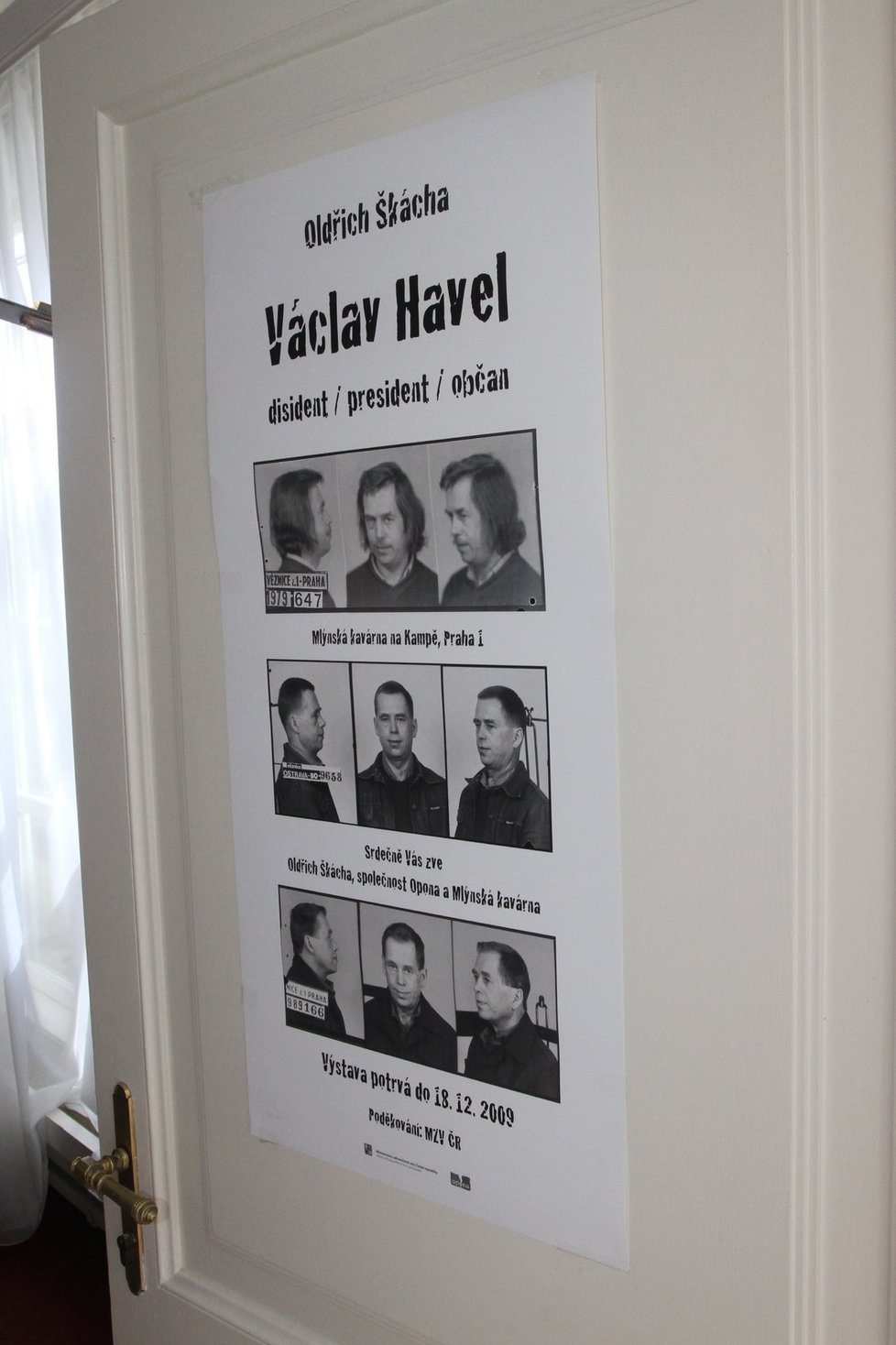 Kancelář bývalé hlavy státu Václava Havla