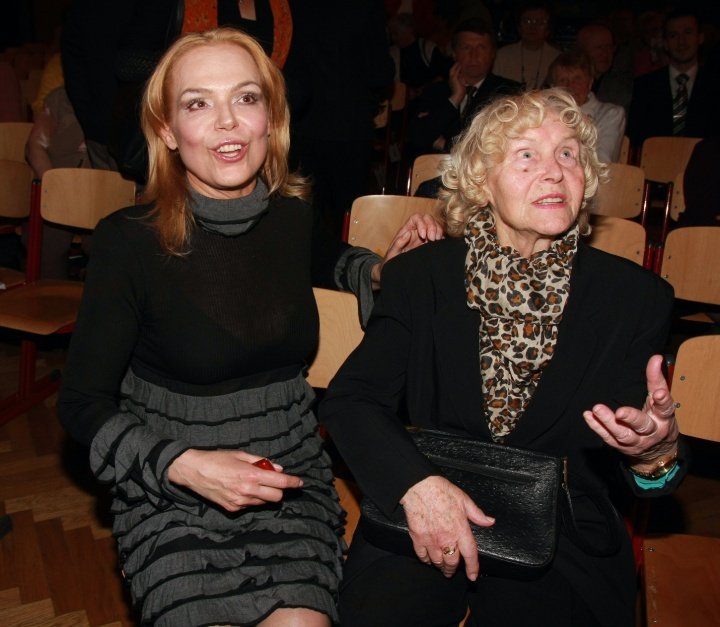 Dagmar Havlová s maminkou, po které zdědila tvář bez vrásek