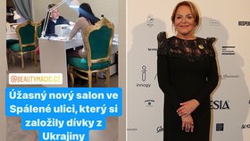 Dagmar Havlová vyjádřila podporu Ukrajině.