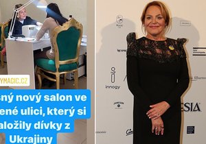 Dagmar Havlová vyjádřila podporu Ukrajině.