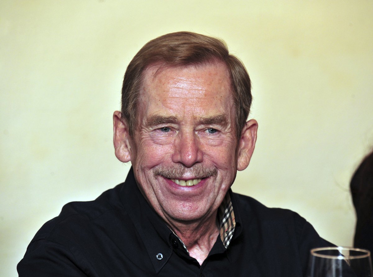 Exprezident Václav Havel.