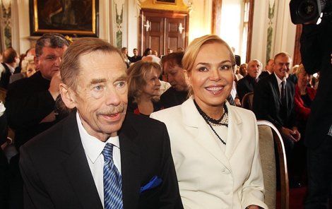 Herečce je líto, že ji Václav Havel už neuvidí v nové roli, kterou právě na Vinohradech studuje.