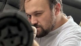 Jiří Havránek po ošetření na chirurgii