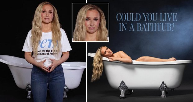 Hayden Panettiere v kampani společnosti PETA